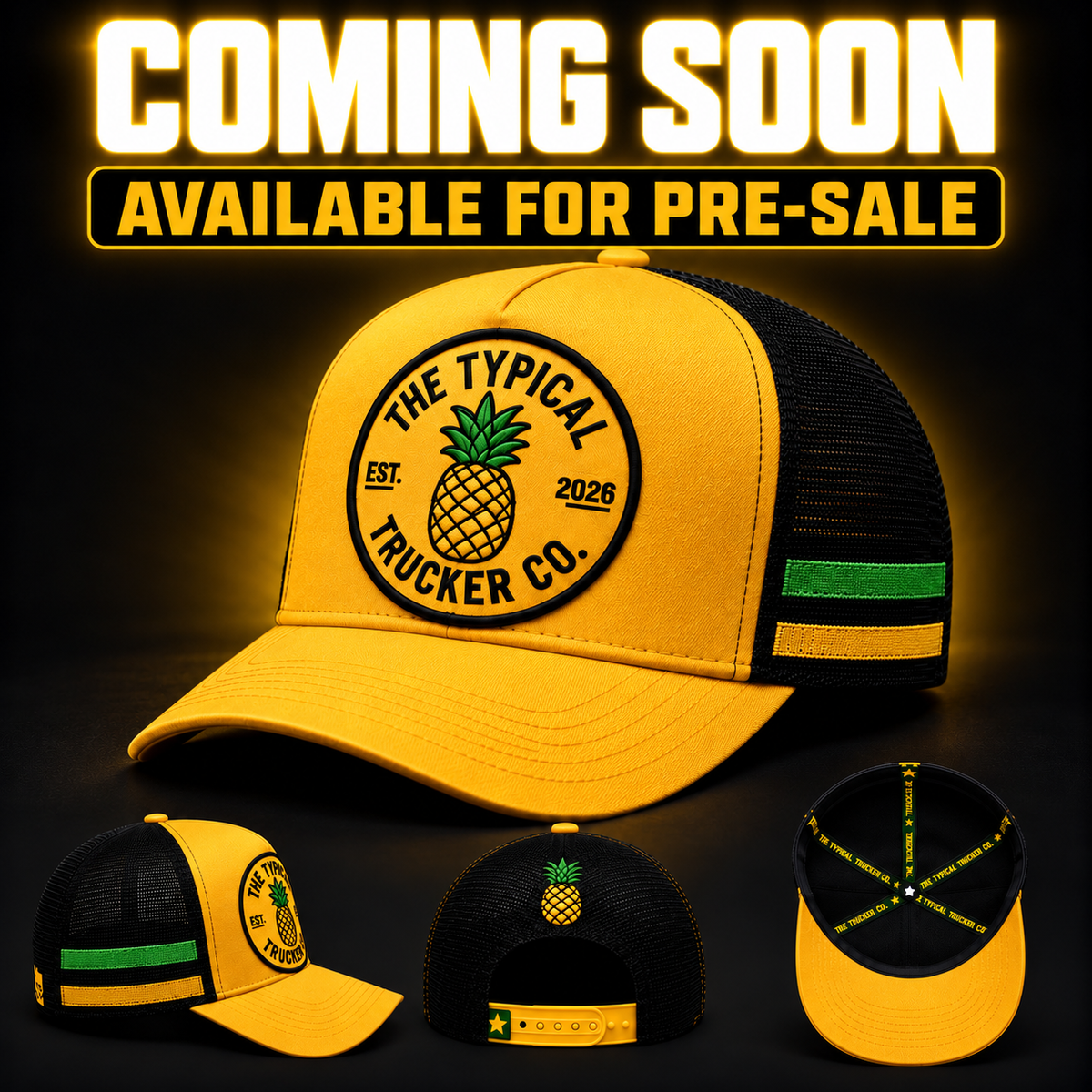Pineapple Trucker Hat